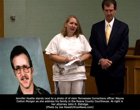 George hyatte and jennifer forsyth taylor. Sep 18, 2007 · Ex-nurse gets life for murder of guard. Jennifer Hyatte appears in court in August 2005. Hyatte pleaded guilty Monday to killing a correction officer while helping her inmate husband escape ... 