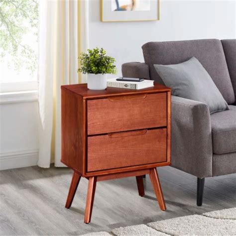 Our nightstand will sit perfectly next to your chair or sofa and 