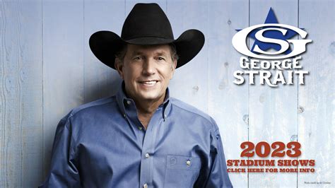 George strait fan club. NASHVILLE, Tenn. – Fans of George Strait will have six major opportunities to see the King of Country live in 2023, alongside one of the country’s most respected and beloved musicians, Chris Stapleton, for one-off stadium dates in Phoenix, Seattle, Denver, Milwaukee, Nashville and Tampa. Joining 89x Platinum … 