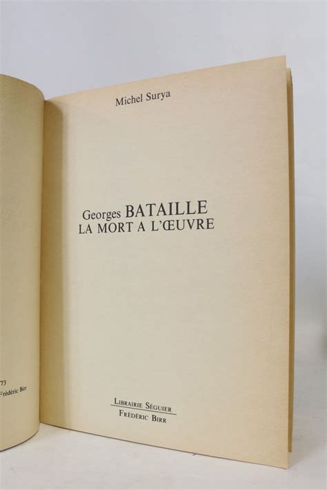 Georges bataille la mort a loeuvre. - David brown 880 selectamatic tractor service parts catalogue manual.
