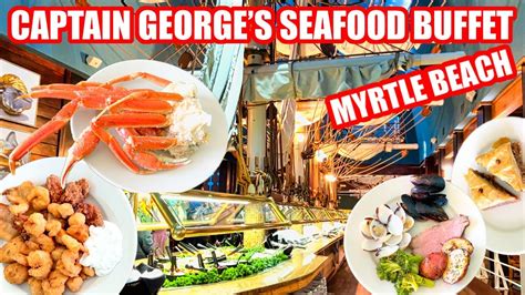 Georges seafood. Captain George s Seafood is a traditional American seafood restaurant in Virginia Beach. The kitchen uses only the highest quality ingredients and market fresh fish. The atmosphere at Captain George s Seafood is family-friendly and casual and there is a full bar with plenty of specialty cocktails and wines to complement the food. 