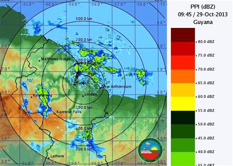 Georgetown, Guyana Weather Map Zoom Earth