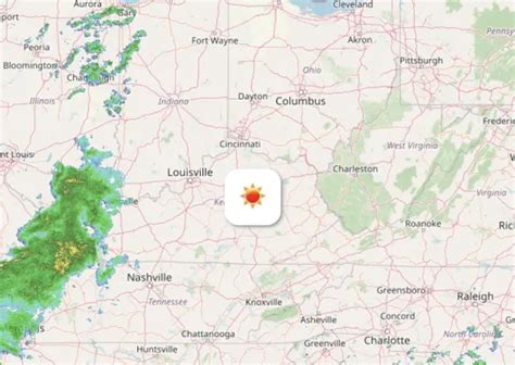 Georgetown, KY - Weather forecast & Hourly Temperature - Today