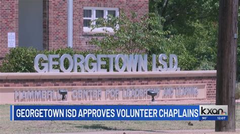 Georgetown ISD board unanimously approves resolution to accept chaplains as volunteers