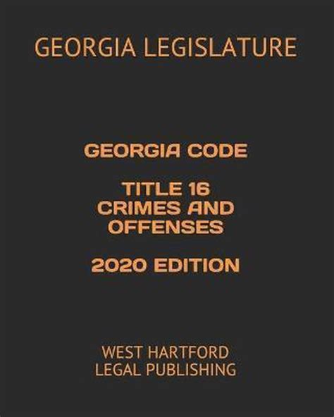 Georgia Code Title 16. Crimes and Offenses § 16-8-14 FindLaw