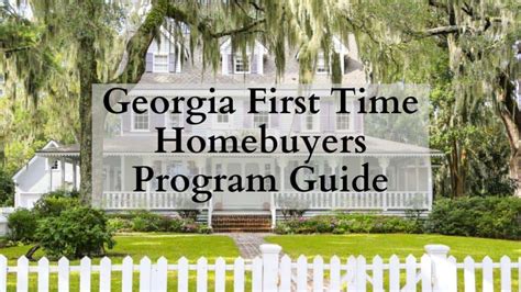 Georgia First Time Homebuyer Assistance Programs 