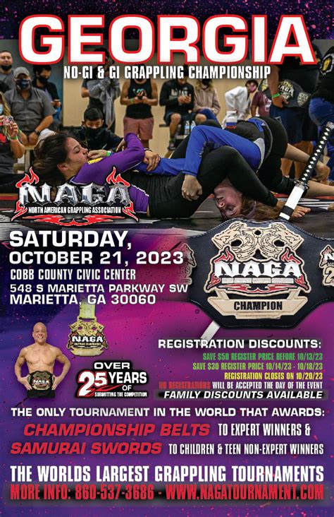 Georgia Grappling & BJJ Championship - Atlanta, GA - NAGA …