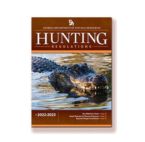Georgia Hunting Regulations 2022 2023