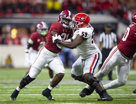 Georgia OT Broderick Jones Visiting Five Teams