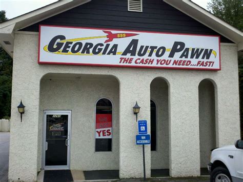 Georgia auto pawn. In our Georgia Auto Money stores, we provide car title pawns in as little as 30 minutes – so you get the cash you need fast! A title pawn is similar to a title loan, with your car title serving as your credit. That’s why a car title pawn with Auto Money is … 