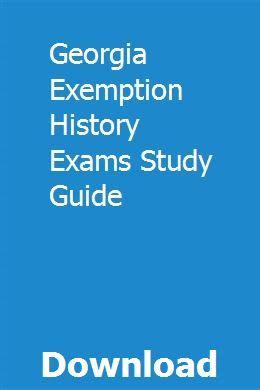 Georgia exemption history exams study guide. - Make it in clay a beginner apos s guide to ceramics.