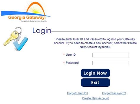 Keep this card to manage your Georgia Gateway account Georgia Client ID Number: Case ID Number: Customer Portal User ID: Customer Portal Password: For more information, visit www.gateway.ga.gov or call I -877-423-4746. Note: This card has been made to customers their credentials. It is unportant that you. 
