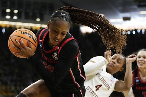 Georgia ousts Florida State women from March Madness 66-54