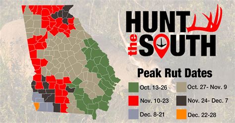 The data from this map can be used to estimate both “second rut” and “fawn drop” dates in any county. To estimate timing of the second rut, simply add 28-30 days to the beginning of the peak rut. To estimate peak fawning dates, add 195-200 days to the beginning of the peak rut.