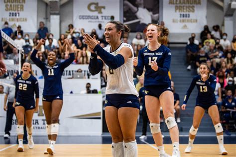 The official 2021 Volleyball schedule for the University of Georgia Bulldogs. The official 2021 Volleyball schedule for the University of Georgia Bulldogs. ... #18 Georgia Tech. Atlanta, Ga. L, 0-3. Sep 18 (Sat) 7:00 p.m. Box Score Recap History. Game Info. at. …. 