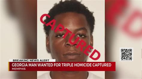 Georgia triple murder suspect captured in Memphis - YouTube