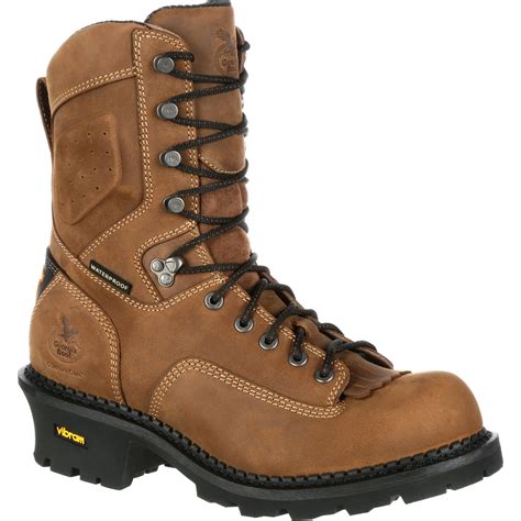 Georgia work boots. Description. Features. Size Chart. Product Specifications. Reviews. Questions. Looking for new work boots? These Georgia Giant Work Boots are 8-inch dark brown leather … 
