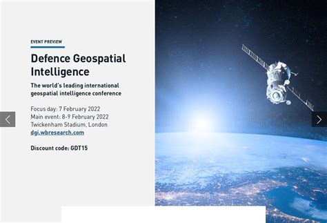Geospatial intelligence symposium happening today