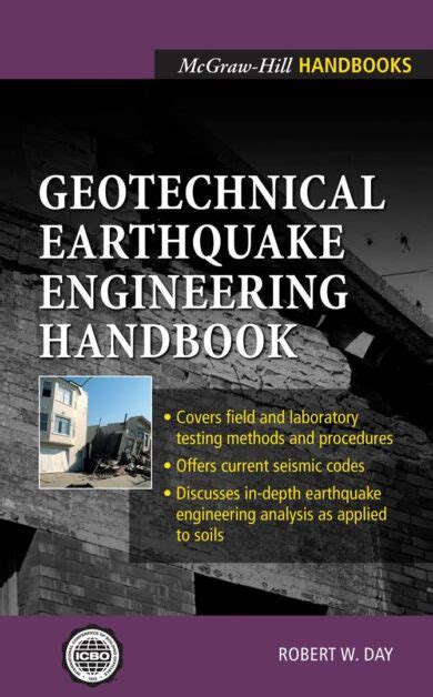 Geotechnical Earthquake Engineering Handbook Robert W Day