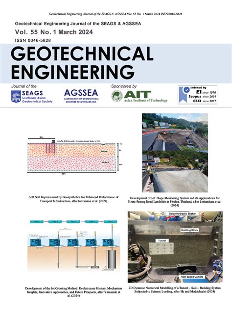 Geotechnical engineering isi journals
