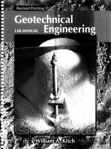 Geotechnical engineering lab manual.  It Geotechnical Engineering Princi...
