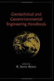 Geotechnical geoenvironmental engineering handbook r kerry rowe. - Exo psychology a manual on the use of the human nervous system according to the instructions of the manufacturers.