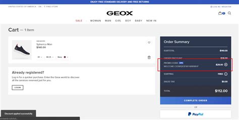 Geox Discount Codes 50% Off April 2024 Coupon Codes