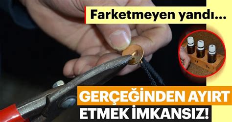 Gerçeğinden ayırt edilemeyen para