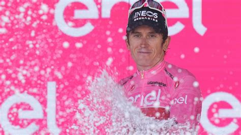 Geraint Thomas celebrates his 37th birthday by retaining Giro lead; Roglic into 2nd