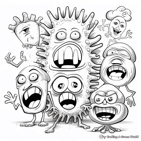 Germ Coloring Pages