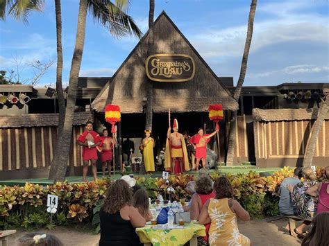 Germaines luau. Germaine's Luau. Germaine's Luau ®, the Original Backyard-style Hawaiian Luau, has been acclaimed as America's Best Luau in "America's Best 100" and has been filmed by ABC's "Good Morning America.“ 
