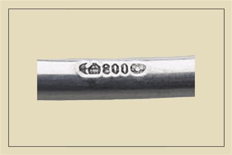 German 800 silver marks.  925-1000 .  Marks can include 800, 825, 830, or 850, ind...