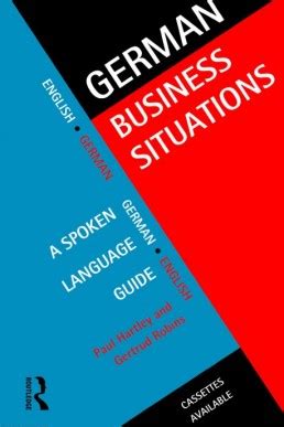 German business situations a spoken language guide languages for business. - Histoire des idées sociales en france..