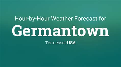 Germantown weather hourly. Things To Know About Germantown weather hourly. 