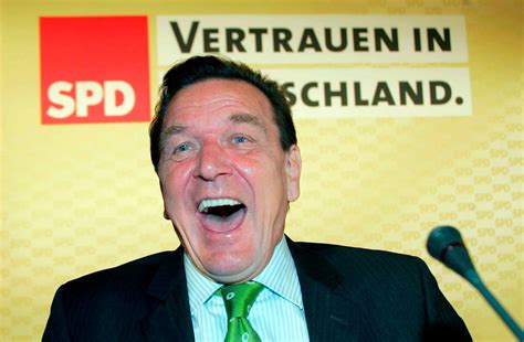 Germany’s Social Democrats throw party for Putin’s pal Gerhard Schröder