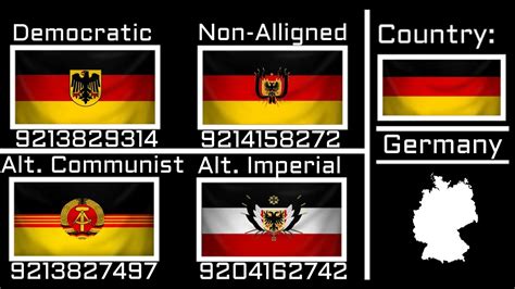 Germany flag roblox id. Here are Roblox music code for German Erika WW2 Roblox ID. You can easily copy the code or add it to your favorite list. 981309155 (Click the button next to the code to copy it) Is this code working now? Working Our engine has checked this automatically and found that this code is working properly. 