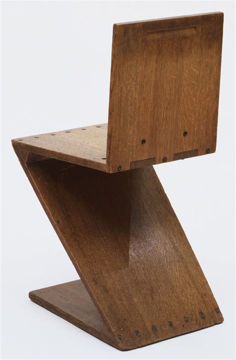 Gerrit Rietveld. Zig-Zag Chair. 1934 MoMA