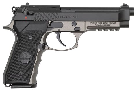 Gersan regard. Girsan built their Regard MC pistol line based on the Beretta 92 pistol used by the US Military. The result is a pistol that is a NATO approved sidearm preferred by many military and police forces around the world. 