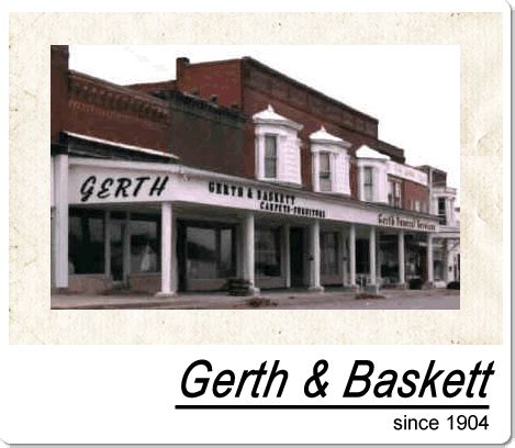 Gerth and baskett memphis mo.  GERTH & BASKETT 115 S.  Main Street Memphis MO 63555 ...