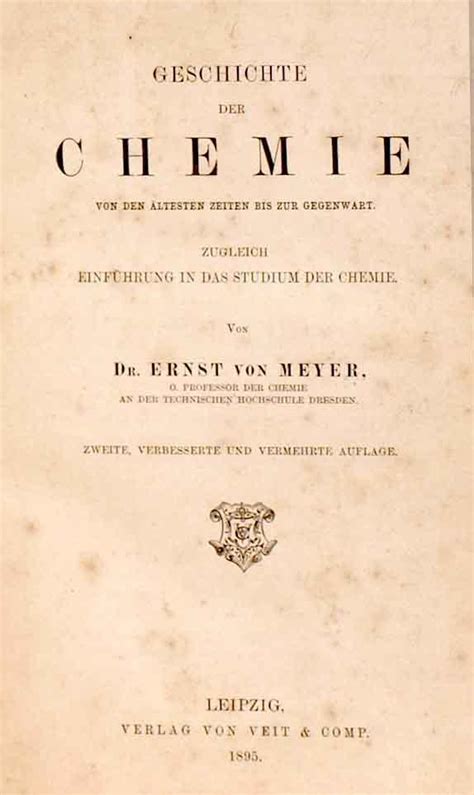 Geschichte der chemie von den ältesten zeiten bis zur gegenwart. - The complete idiots guide to selling your crafts by chris franchetti michaels.