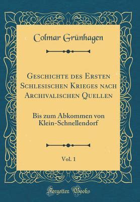 Geschichte des ersten schlesischen krieges nach archivalischen quellen. - A student guide to amt certification.