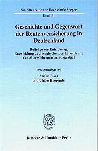 Geschichte und gegenwart der rentenversicherung in deutschland. - Manual del propietario del refrigerador amana.