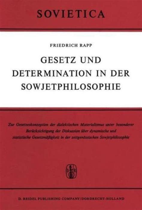 Gesetz und determination in der sowjetphilosophie. - A short and happy guide to contracts short and happy series.