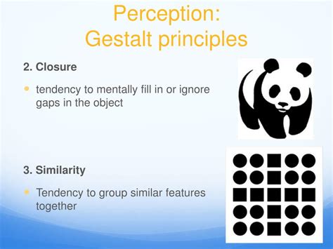 Gestalt theory of visual perception.  Mar 2, 2026 · Gestalt Principles and Depth Perception...