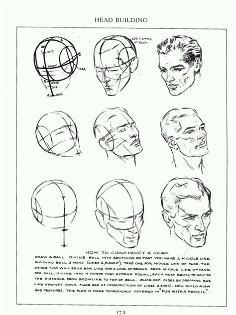 Gesture drawing for beginners step by step.  Andrew Loomis' Figure Drawing fo...
