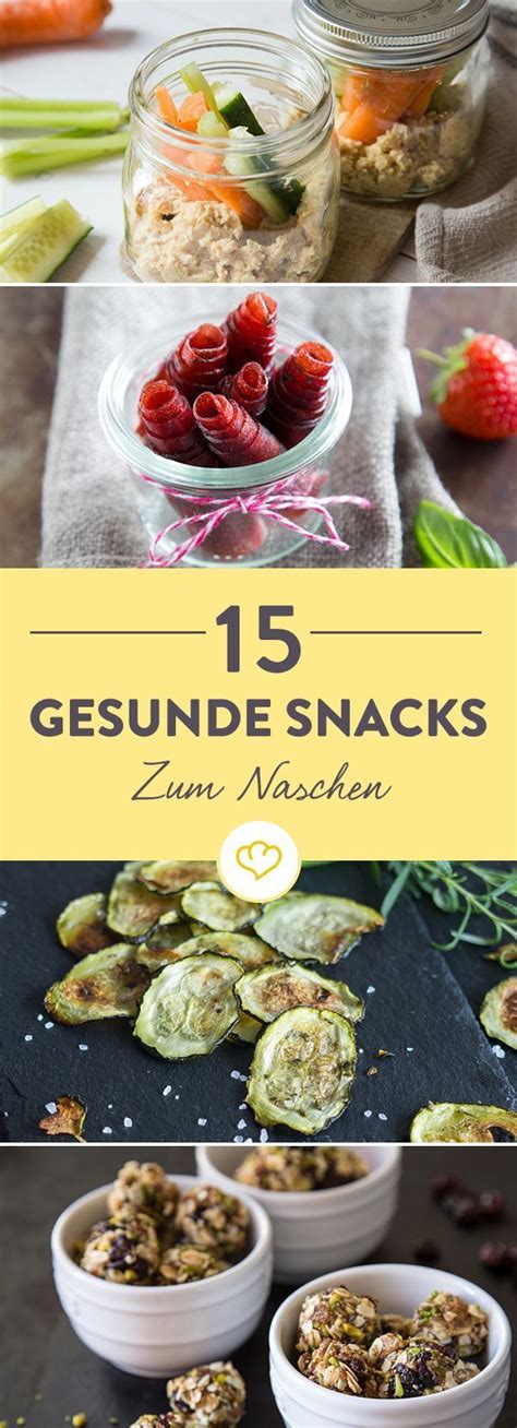 Gesunde Snacks: 20 Ideen zum Knabbern und Genießen