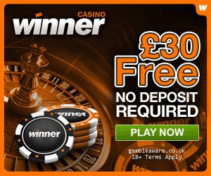 winner casino no deposit 30