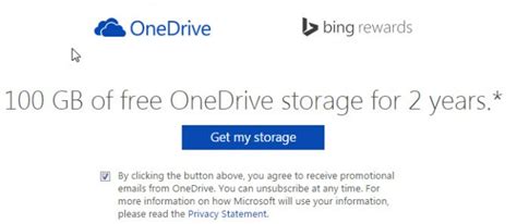 Get 100GB OneDrive space for 2 Years (Bing …