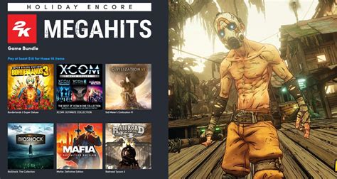 Get Borderlands Bioshock and XCOM for cheap in the 2K Humble Bundle 