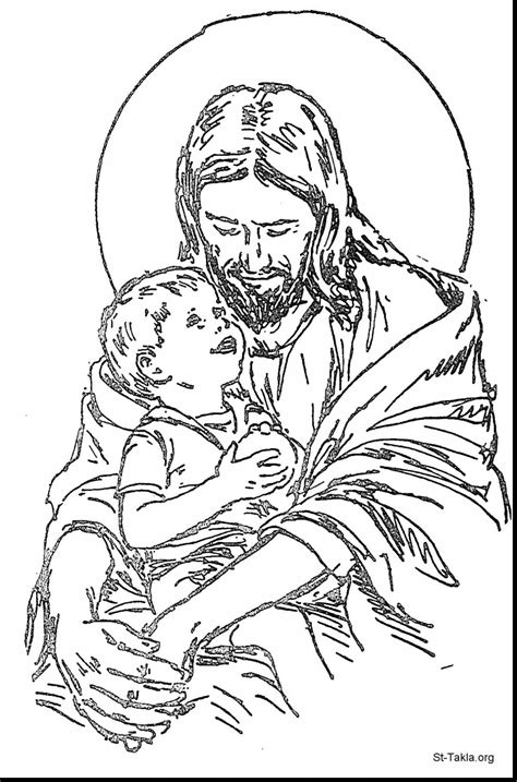 Get Coloring Pages Jesus Pictures